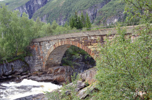 alte Brücke im Nationalpark Hardangervidda 2