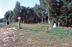 Grenzstreifen Polen Russland