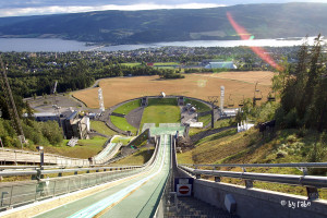 Skisprunganlage in  Lillehammer 2